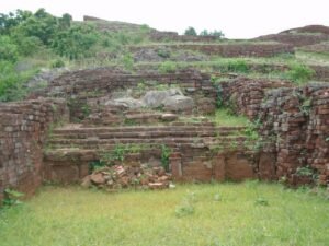 Buddhist ruins in the area